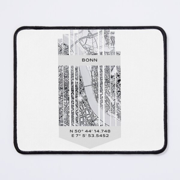 Item preview, GERMANY Bonn - Latitude/Longitude designed and sold by ALLesROUNDER.