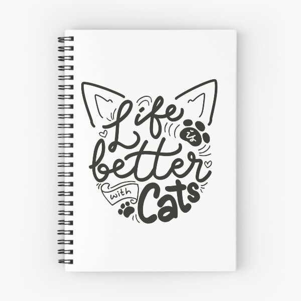 Item preview, Life is better with cats designed and sold by PellSilversmith.