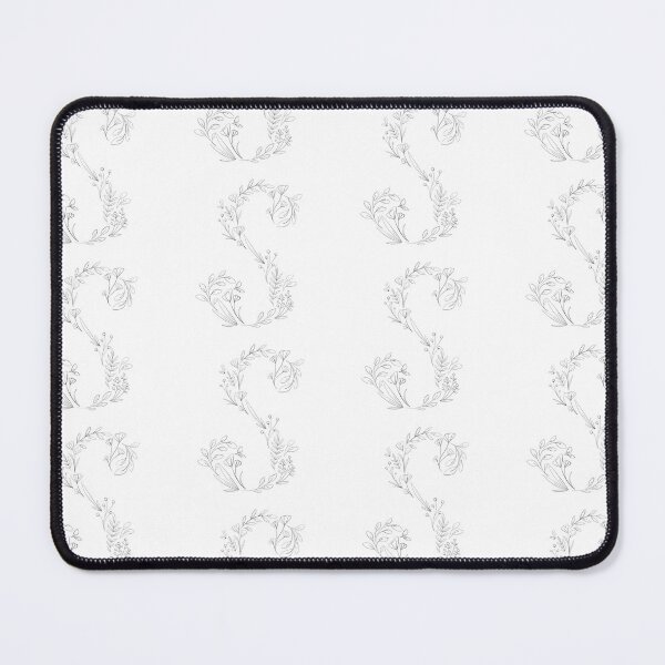 Item preview, Floral S Initial designed and sold by CALFinatedAg.