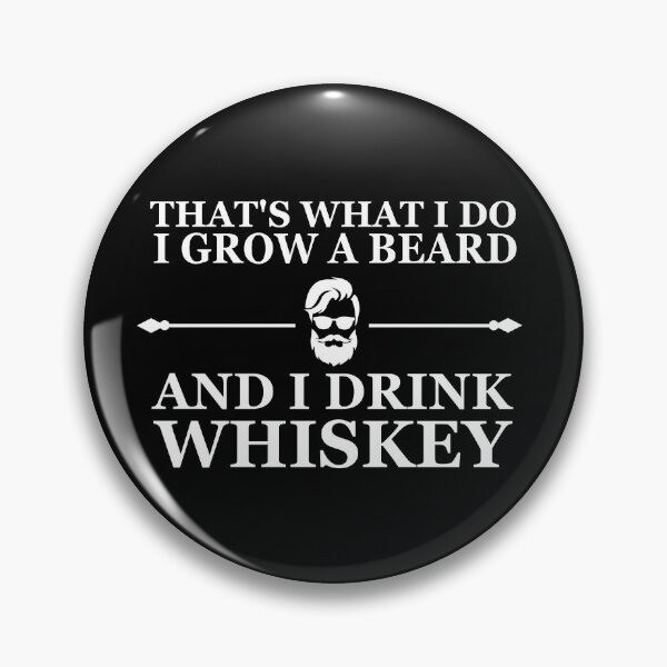 Item preview, Funny drinking whiskey quote lover bearded man drinker sayings jokes designed and sold by Alexaltay.