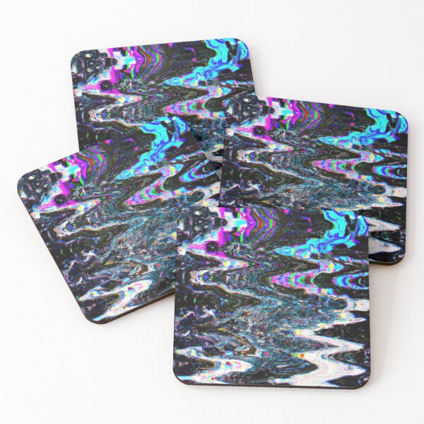 Item preview, Blue and Pink Marbled Glitch VHS designed and sold by Trashkrush.