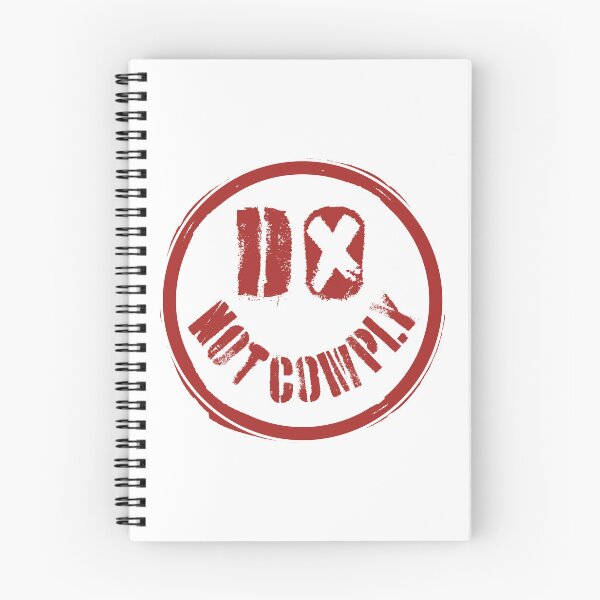 Item preview, DO NOT COMPLY Defiant Delight: Embrace Your Uniqueness with a Smile That Wont Comply designed and sold by pelagio.