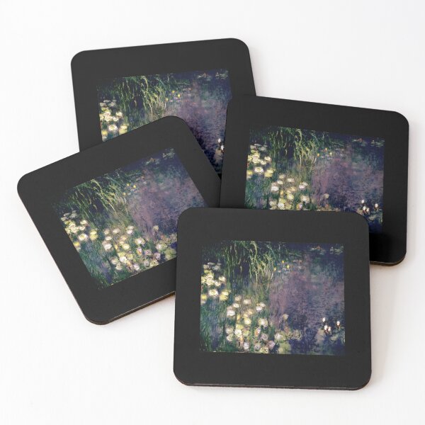 Item preview, Claude Monet - Mauve Water Lilies (detail) - Les Nymphéas Mauves  	 		 designed and sold by bajgzaoig48.