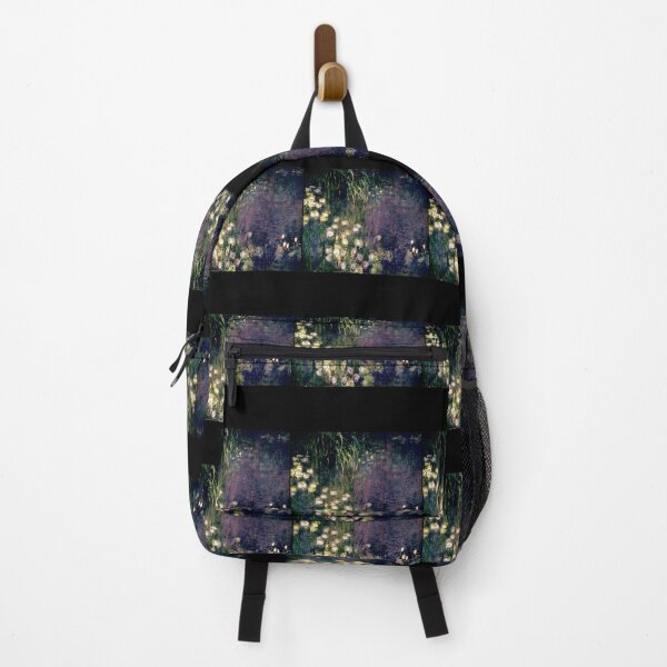 Item preview, Claude Monet - Mauve Water Lilies (detail) - Les Nymphéas Mauves designed and sold by bajgzaoig48.