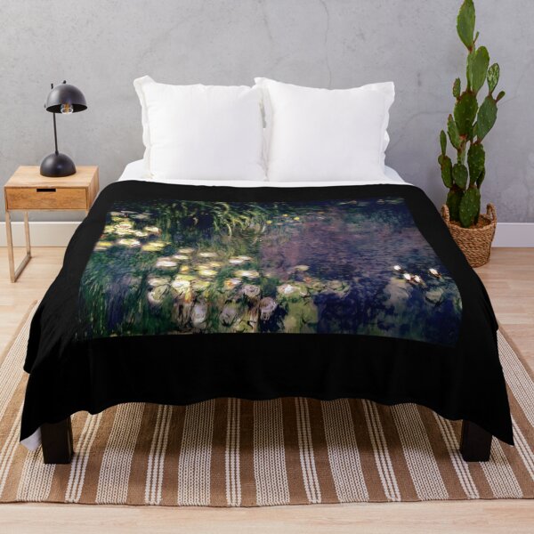 Item preview, Claude Monet - Mauve Water Lilies (detail) - Les Nymphéas Mauves  	 		 designed and sold by bajgzaoig48.