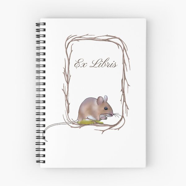 Item preview, Harvest Mouse Ex Libris designed and sold by Roaming  the Greenwood.