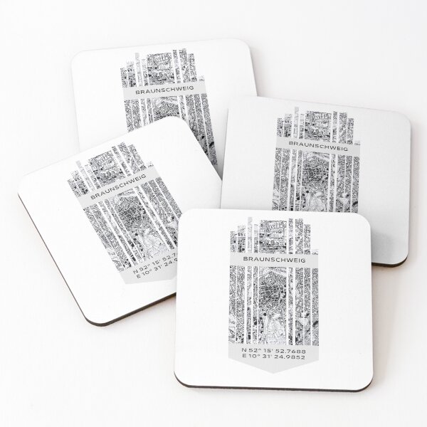 Item preview, GERMANY Braunschweig - Latitude/Longitude designed and sold by ALLesROUNDER.