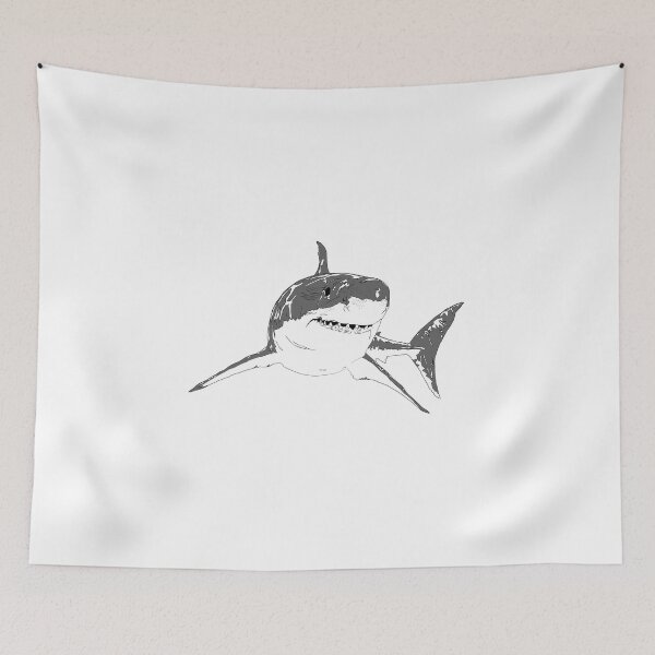 Item preview, Great White Shark 001 designed and sold by whyteshark.