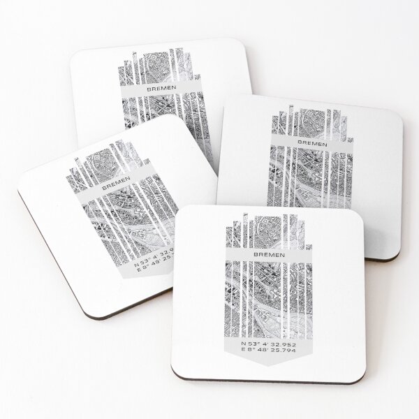 Item preview, GERMANY Bremen - Latitude/Longitude designed and sold by ALLesROUNDER.