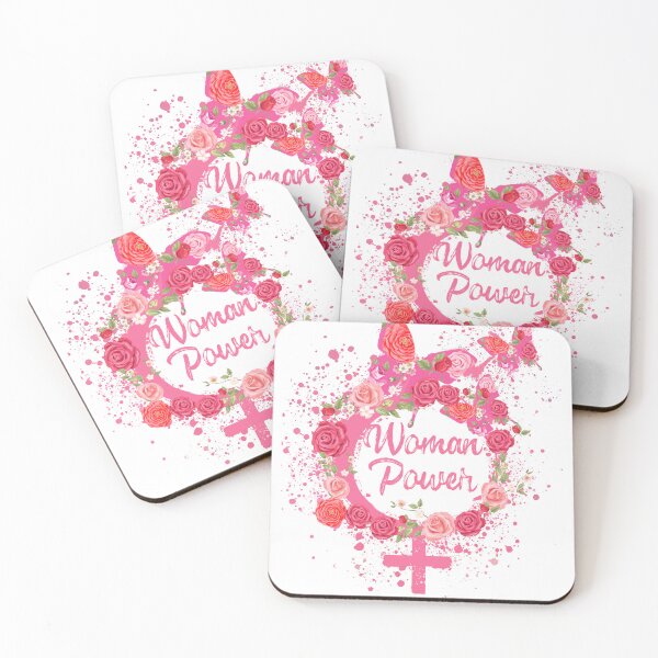 Item preview, Flowers, floral, wreath of flowers, roses, woman power designed and sold by theherbst131313.