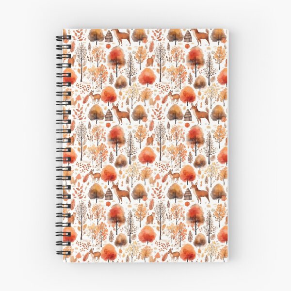 Item preview, Watercolor autumn forest 5 designed and sold by Ocean-Lana.