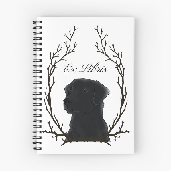 Item preview, Black Labrador Ex Libris designed and sold by Roaming  the Greenwood.