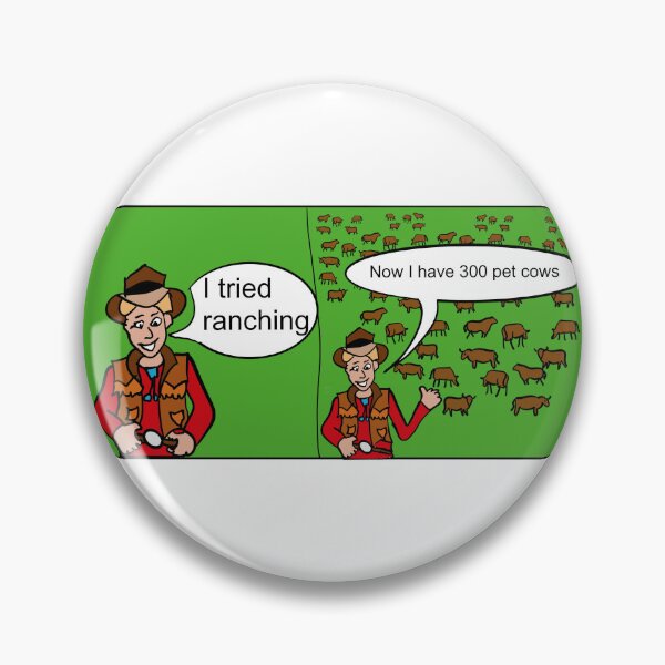 Item preview, I tried ranching, now I have 300 pet cows designed and sold by RickPostCo.