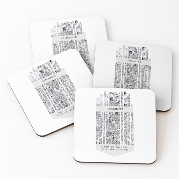 Item preview, GERMANY Chemnitz - Latitude/Longitude designed and sold by ALLesROUNDER.