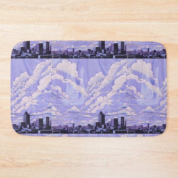 Item preview, Lilac Liquified Cloudy City designed and sold by isabellatried.