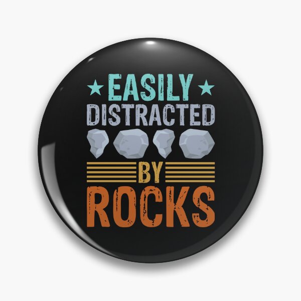 Item preview, Easily Distracted By Rocks designed and sold by saithing.