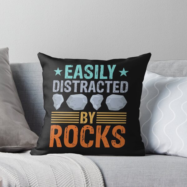 Item preview, Easily Distracted By Rocks designed and sold by saithing.