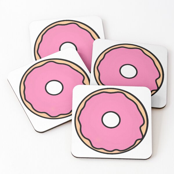 Artikelvorschau, Rosa Donut entworfen und verkauft von Nugget's Illustrations.