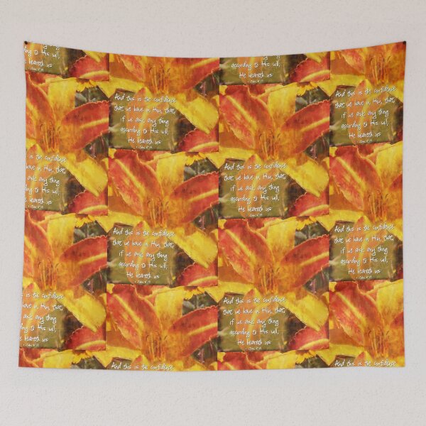 Item preview, 1 John 5:14 designed and sold by Romans 12 Designs.