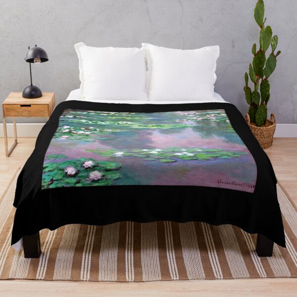 Item preview, Claude Monet - Mauve Water Lily Garden Jardin d&x27;eau de Giverny designed and sold by bajgzaoig48.