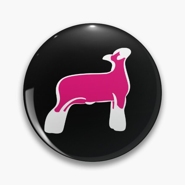 Item preview, Pink show lamb designed and sold by CALFinatedAg.