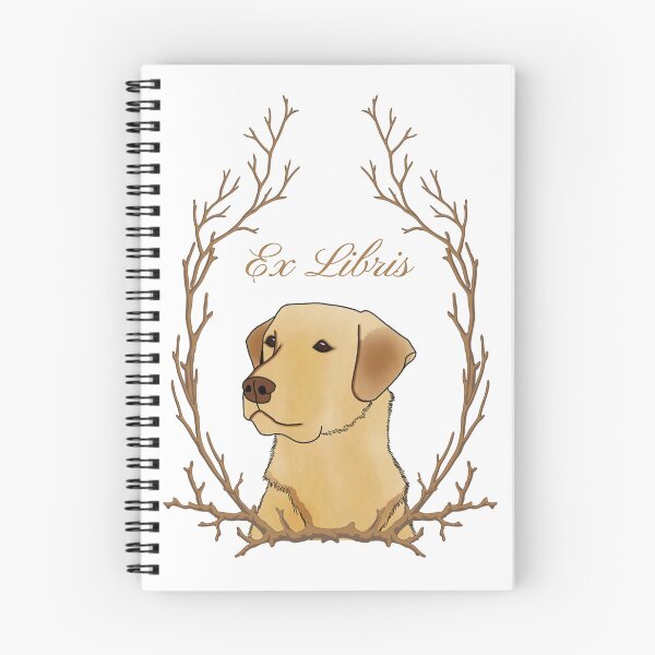 Item preview, Golden Labrador Ex Libris designed and sold by Roaming  the Greenwood.
