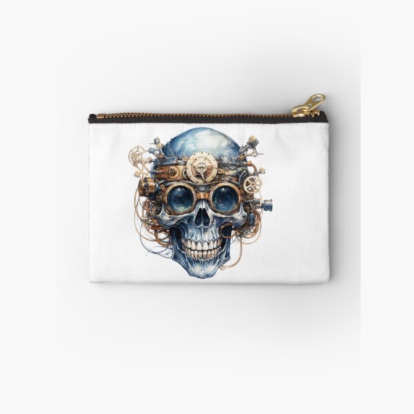 Item preview, Steampunk Skull with Clockwork Gears designed and sold by SchorlCraft.