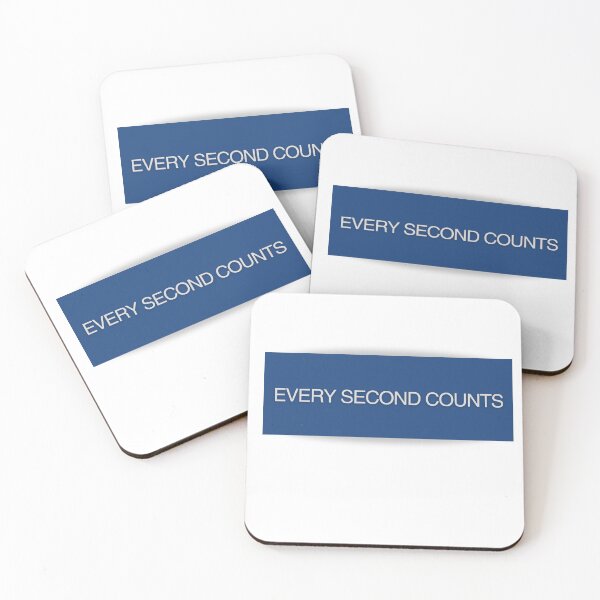 Item preview, Every Second Counts Bear Sign designed and sold by TheVelvetBanana.