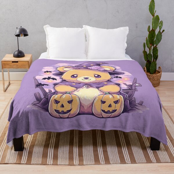 Item preview, Cute Halloween Bear in a Spooky Aesthetic designed and sold by InkedBeasts.