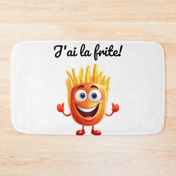 Aperçu de l'œuvre J'ai la frite ! créée et vendue par JeNoStudio.