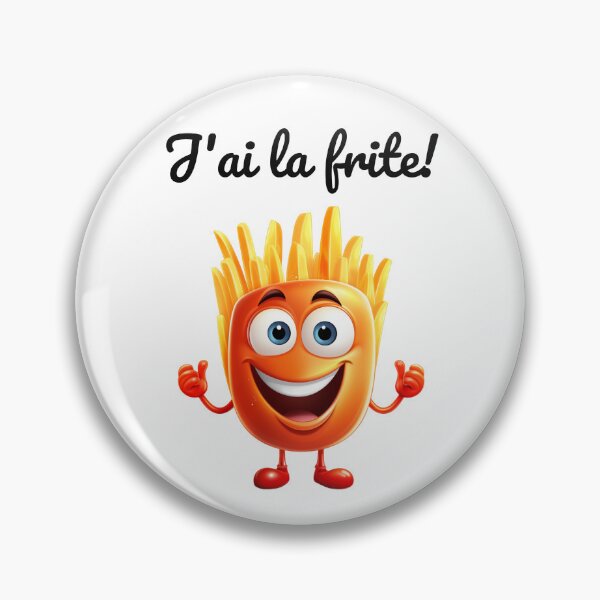 Aperçu de l'œuvre J'ai la frite ! créée et vendue par JeNoStudio.