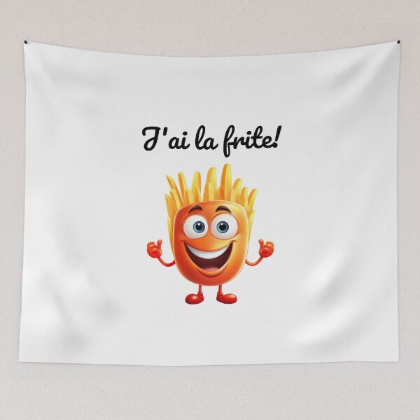 Aperçu de l'œuvre J'ai la frite ! créée et vendue par JeNoStudio.