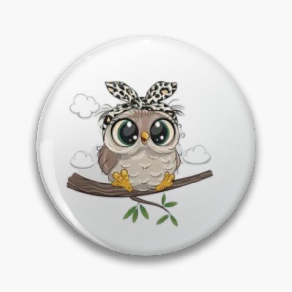 Item preview, Cartoon Kawaii Owl Print T-Shirt, Women's Clothing designed and sold by Do-It-Over.