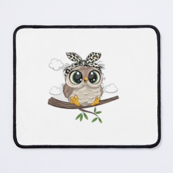 Item preview, Cartoon Kawaii Owl Print T-Shirt, Women's Clothing designed and sold by Do-It-Over.