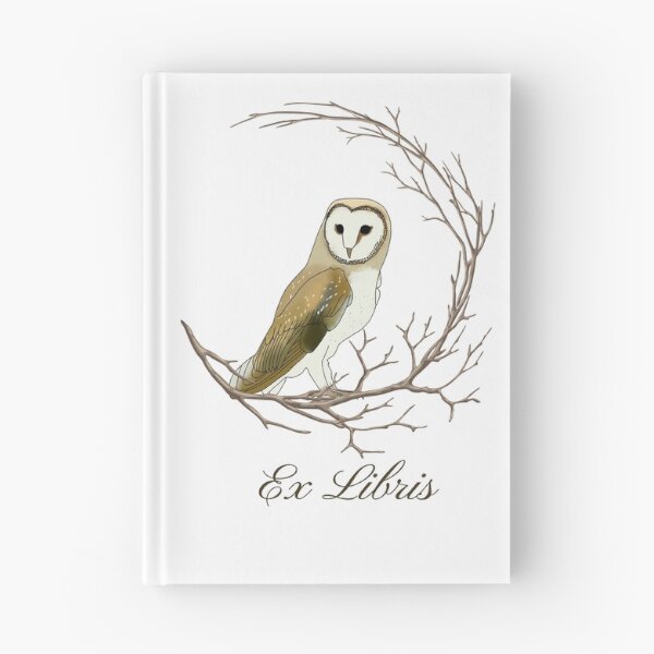 Item preview, Barn Owl Ex Libris designed and sold by Roaming  the Greenwood.