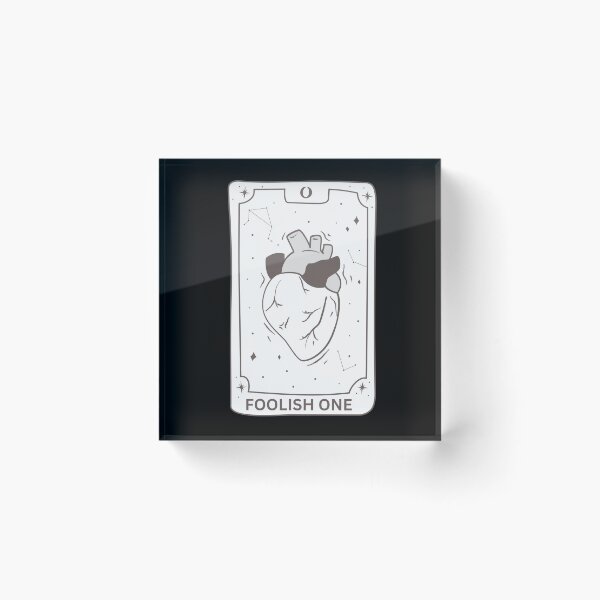Item preview, Foolish one | Tarot card with Heart  designed and sold by BloompodDesigns.