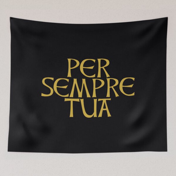 Item preview, Per Semper Tua - For Ever Yours - Italiano - Amor - Oro designed and sold by mkuxawrehll99.