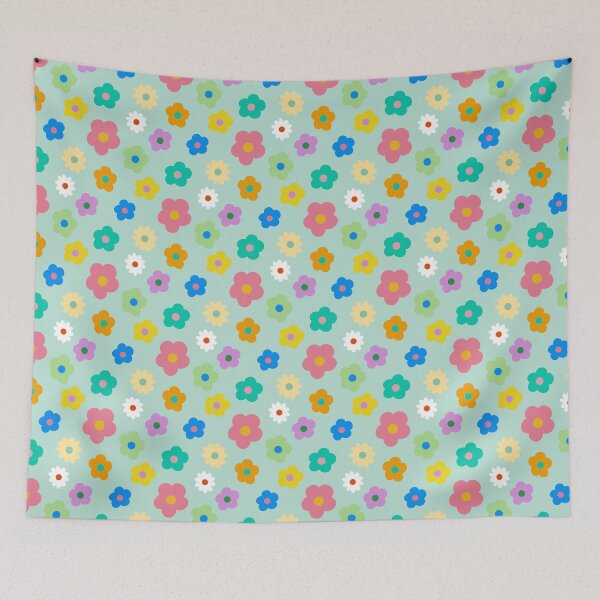 Item preview, Bright Flower Pattern designed and sold by APHRODITE ART.