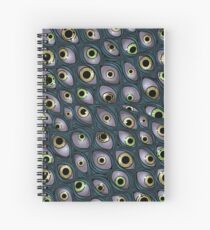 Cuaderno de espiral Eldritch Eyes Pattern