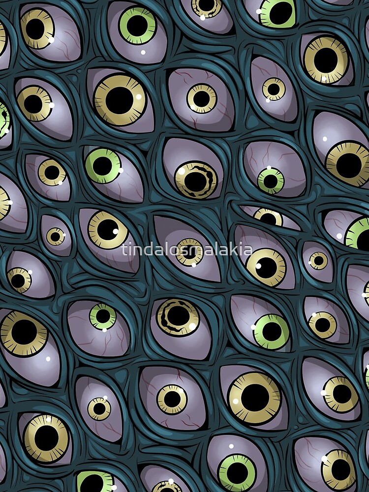 Eldritch Eyes Pattern by tindalosmalakia