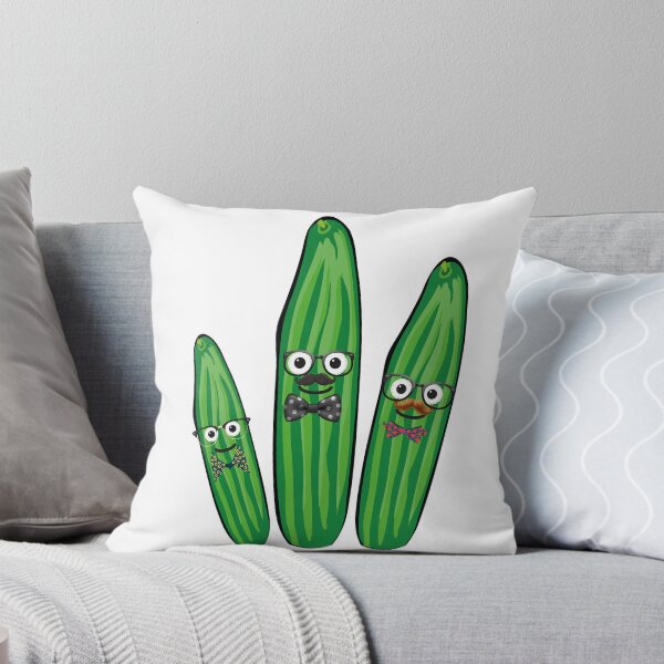 Item preview, Cucumbers, cucumber, trio, comic, nerd, nerds, nerd glasses designed and sold by theherbst131313.