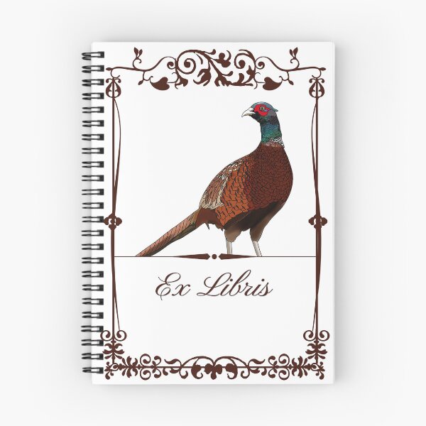Item preview, Framed Pheasant Ex Libris designed and sold by Roaming  the Greenwood.