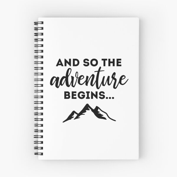 Item preview, And so the adventure begins...  designed and sold by lovelifeletter.
