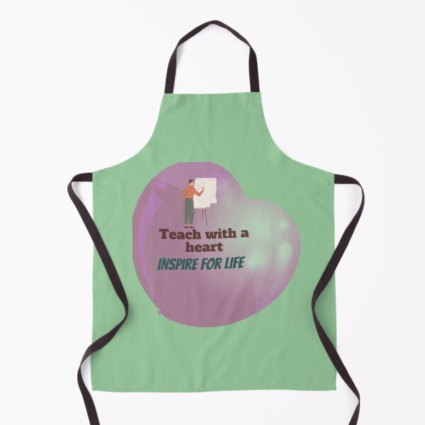 Item preview, Inspiring Education: Teach with a Heart- Inspirational Quotes designed and sold by zeddy-store.