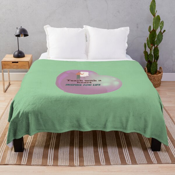 Item preview, Inspiring Education: Teach with a Heart- Inspirational Quotes designed and sold by zeddy-store.
