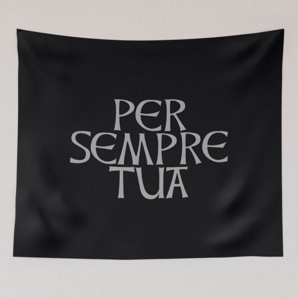Item preview, Per Semper Tua - For Ever Yours - Italiano - Amor - Plata designed and sold by mkuxawrehll99.