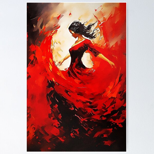 Flamenco Dancer Wall Art for Sale | Redbubble