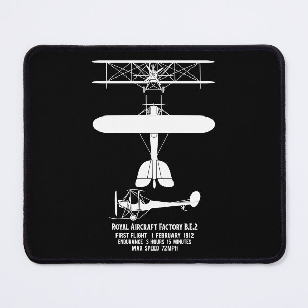 Item preview, Royal Aircraft Factory B.E.2 Plane Infographic Diagrams designed and sold by MilitaryMart.