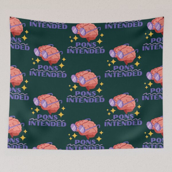 Item preview, Pons Intended - Neuroscience Puns  designed and sold by sofialangleya.