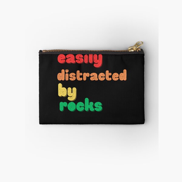 Item preview, Easily Distracted By Rocks designed and sold by saithing.